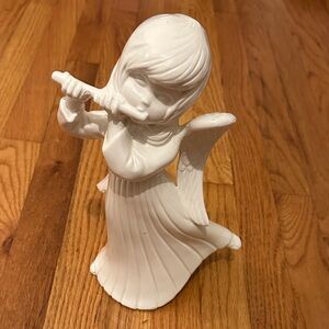 White Ceramic Angel Figurine